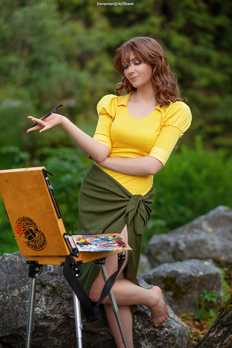 Tarzan - Jane Porter (Janey) (Lady Greystoke) Cosplay character costume portrait