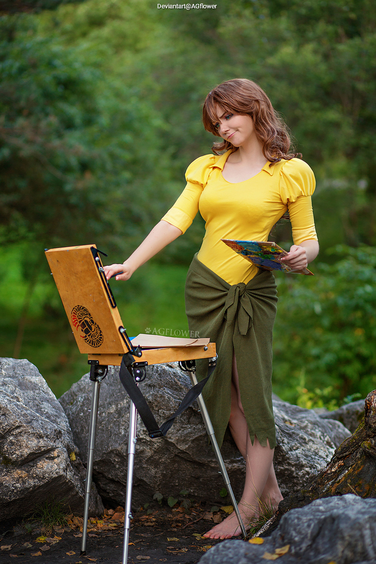 Tarzan - Jane Porter (Janey) (Lady Greystoke) Cosplay costume showcase portrait