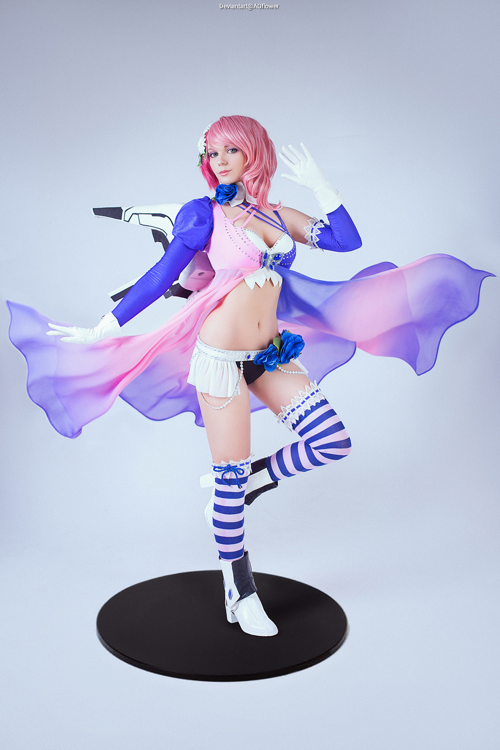 Tekken 6 - Bloodline Rebellion - Alisa Bosconovitch (Alisa) (The Android with a Heart) Cosplay character portrait photography