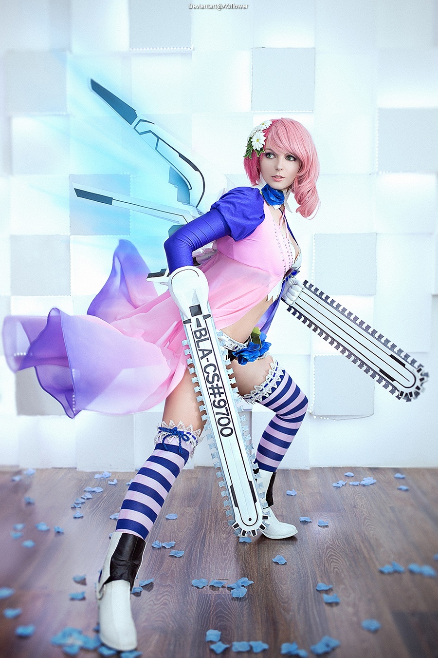 Tekken 6 - Bloodline Rebellion - Alisa Bosconovitch (Alisa) (The Android with a Heart) Cosplay anime character costume photo
