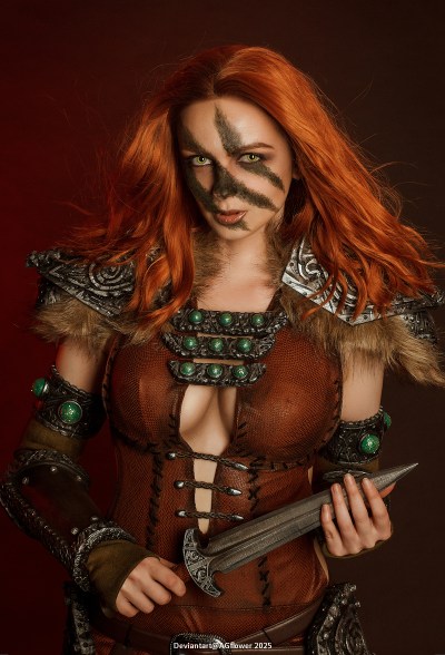 The Elder Scrolls 5 - Skyrim - Aela the Huntress (Member of the Companions) Cosplay