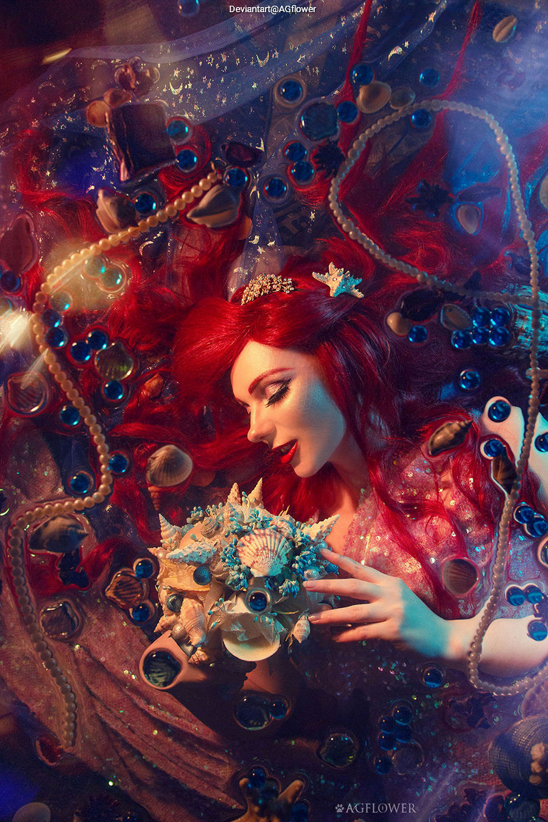 The Little Mermaid - Ariel Cosplay costume showcase portrait