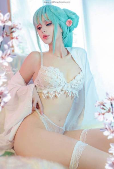 Vocaloid - Hatsune Miku (Lingerie) Cosplay