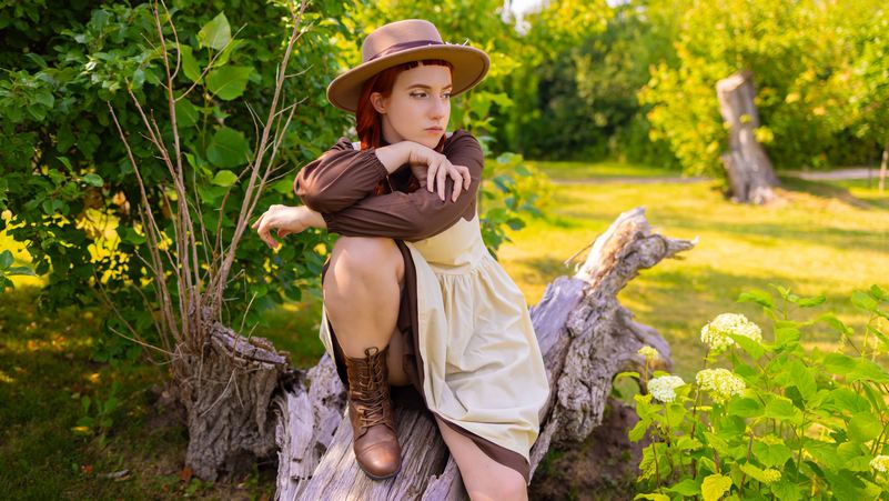 Anne Shirley - Anne Shirley Cosplay - full body character photo