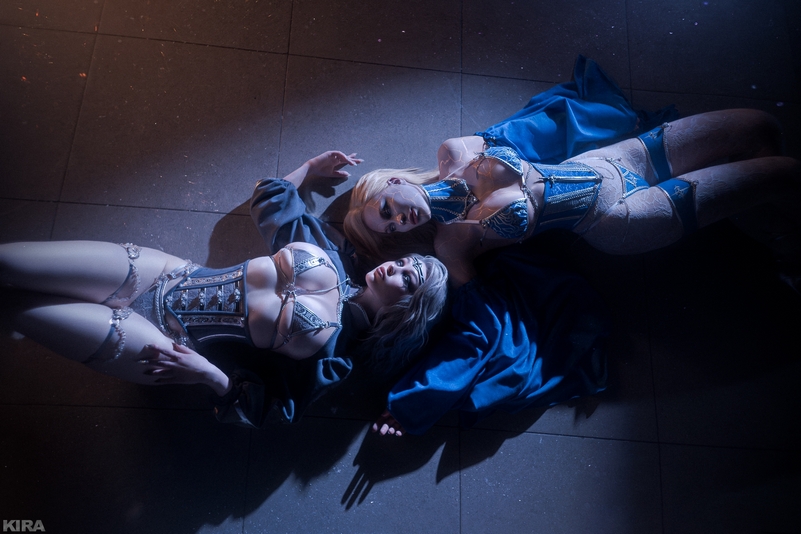 Baldurs Gate 3 - Isobel Thorm & Aylin (Lingerie) Cosplay costume showcase portrait