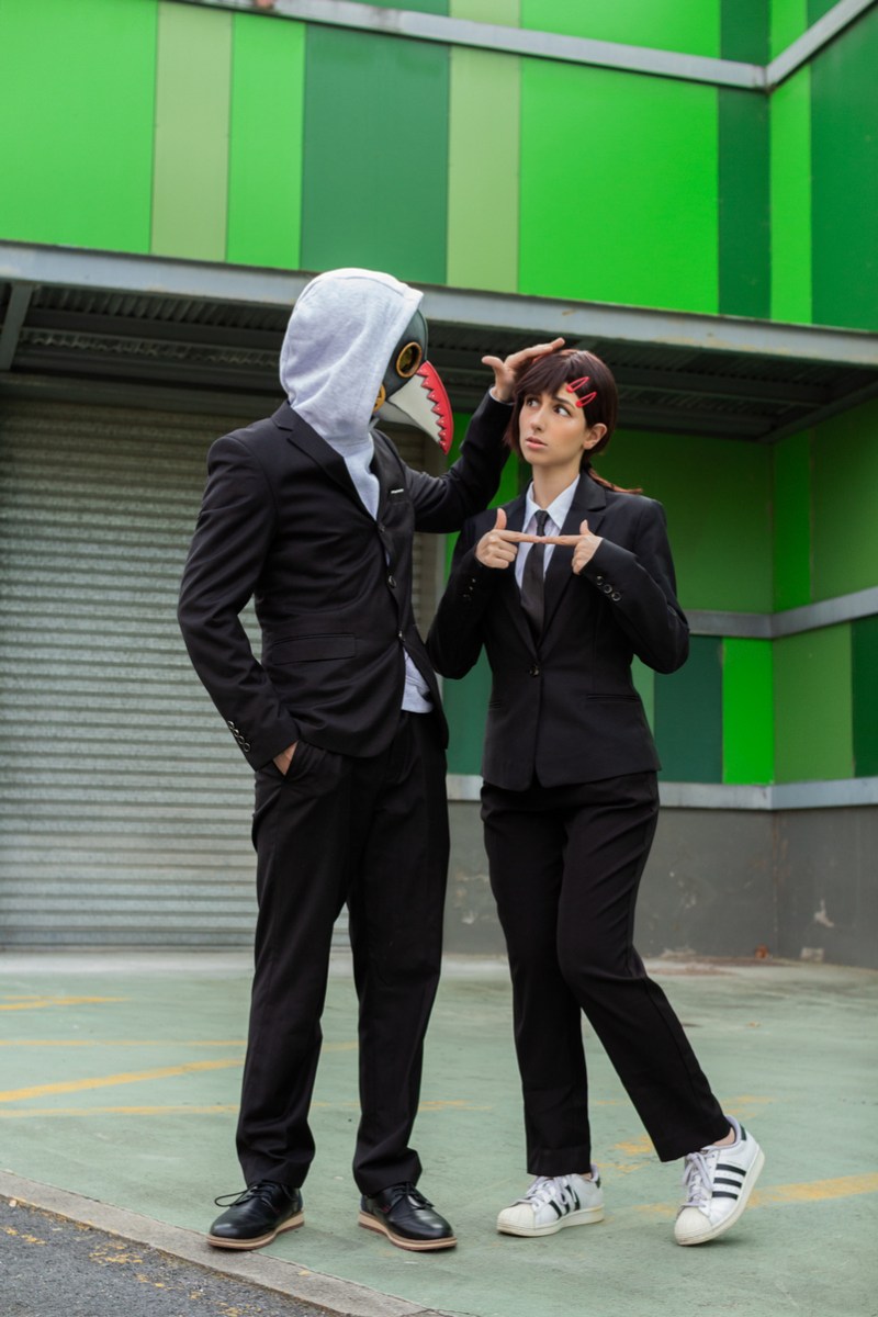 Chainsaw Man - Kobeni Higashiyama & Galgali (Violence Fiend) Cosplay character portrait photography