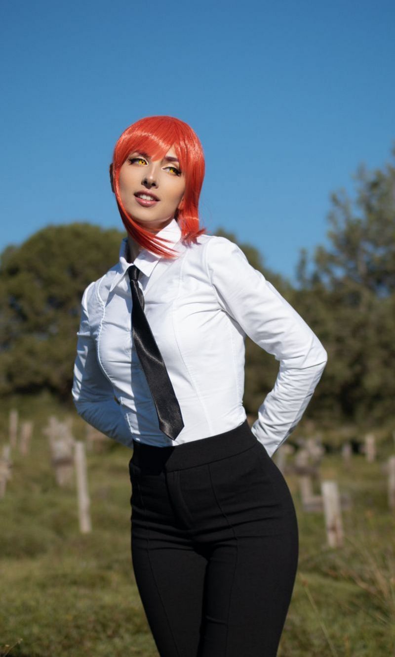 Chainsaw Man Makima Control Devil Cosplay 3 1
