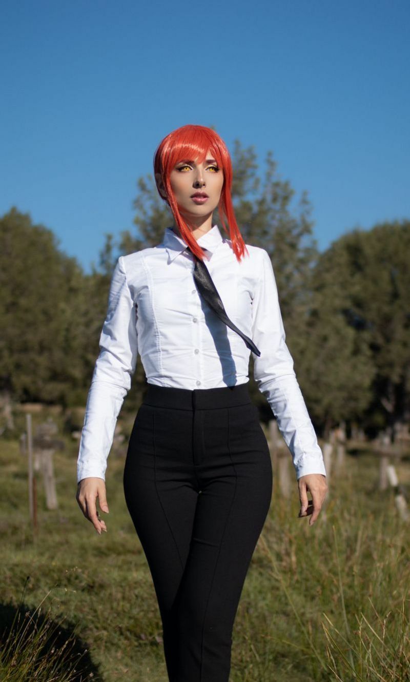 Chainsaw Man Makima Control Devil Cosplay 5 1