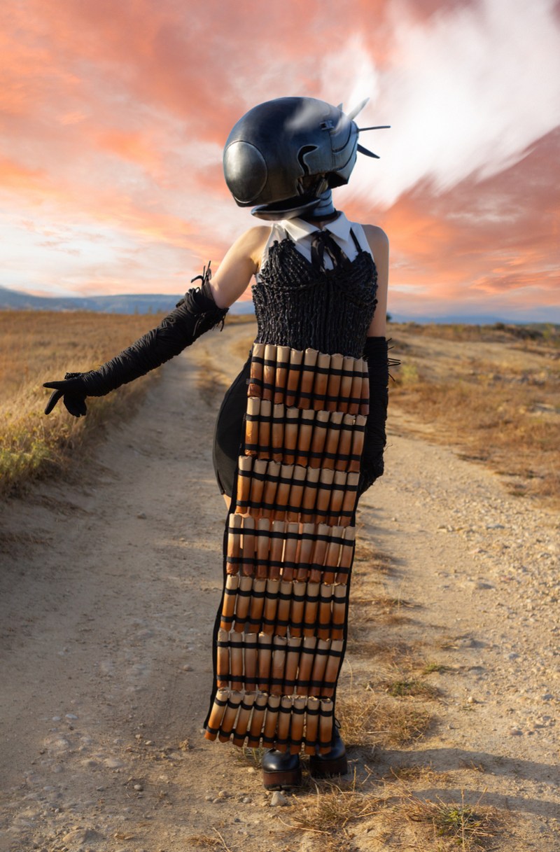 Chainsaw Man - Reze (Bomb Devil) Cosplay full length character portrait