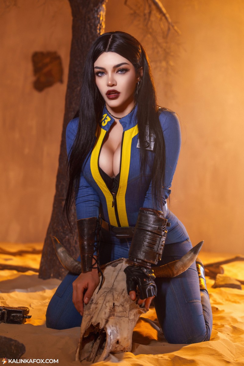 Fallout - Vault Dweller (Female) Cosplay character costume portrait