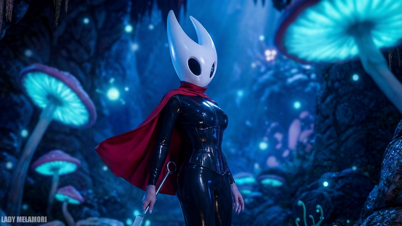 Hollow Knight - Silksong - Hornet Cosplay character costume portrait
