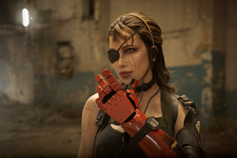 Metal Gear Solid 5 - The Phantom Pain - Venom Snake Cosplay - artistic framing Metal Gear Solid 5 - The Phantom Pain - Venom Snake Cosplay - artistic framing