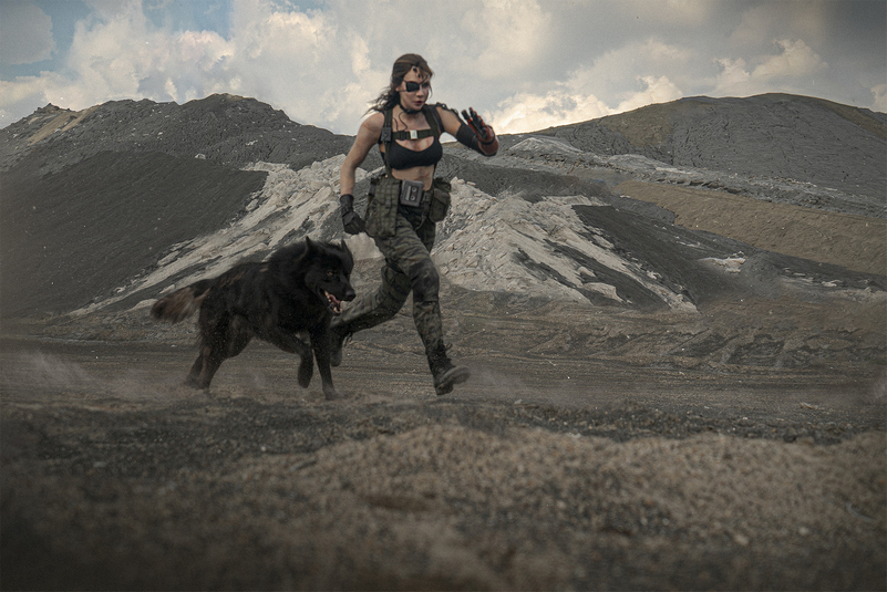 Metal Gear Solid 5 - The Phantom Pain - Venom Snake Cosplay - expressive portrait Metal Gear Solid 5 - The Phantom Pain - Venom Snake Cosplay - expressive portrait