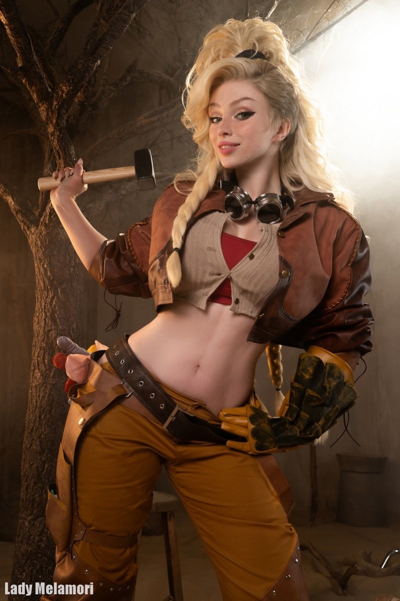 Monster Hunter Wilds - Gemma (Little Miss Forge) Cosplay character recreation portrait