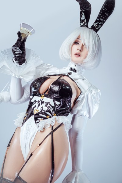 NieR AutomatA - 2B (YoRHa No.2 Type-B) (Bunny) Cosplay