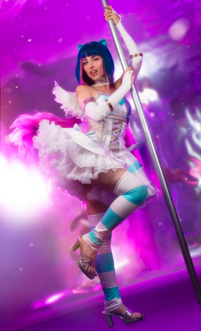 Panty & Stocking with Garterbelt - Stocking Anarchy Cosplay full body portrait