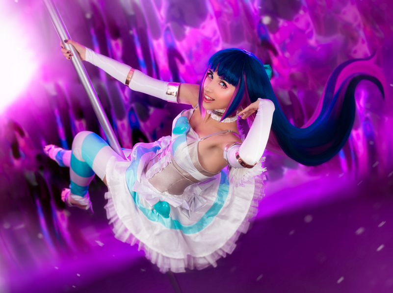 Panty & Stocking with Garterbelt - Stocking Anarchy Cosplay full length photo