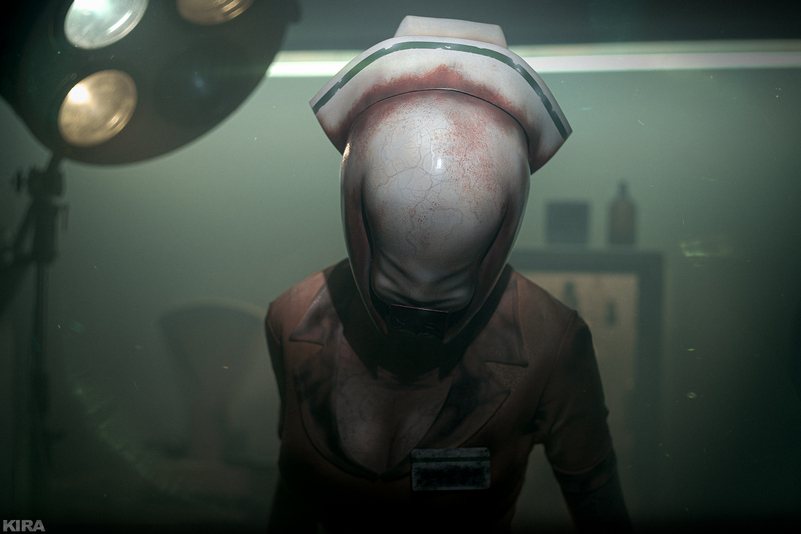 Silent Hill Nurse Cosplay 3