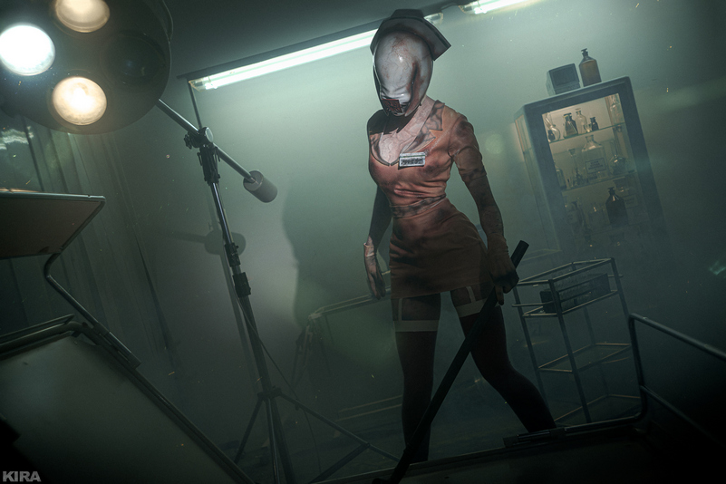 Silent Hill Nurse Cosplay 4
