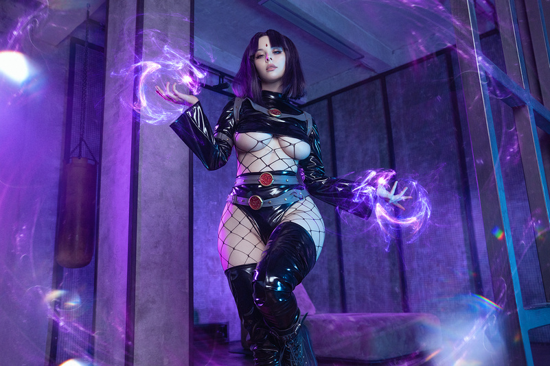 Teen Titans Raven Rachel Roth Cosplay 5
