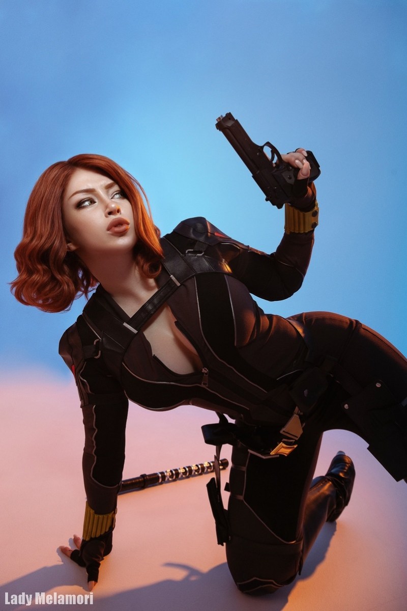 The Avengers Black Widow Natasha Romanoff Cosplay 2