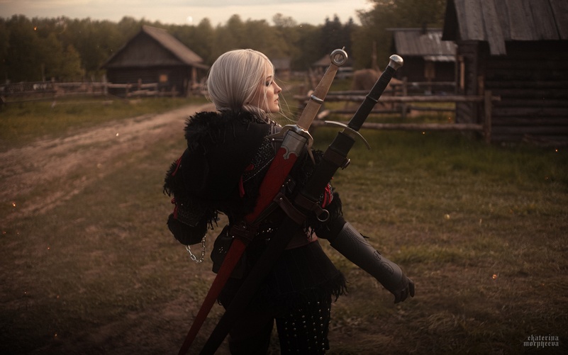 The Witcher 4 - Ciri (Cirilla Fiona Elen Riannon) Cosplay full body portrait