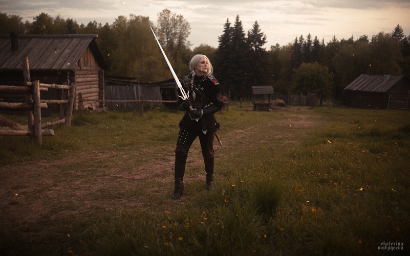 The Witcher 4 - Ciri (Cirilla Fiona Elen Riannon) Cosplay full body portrait photography