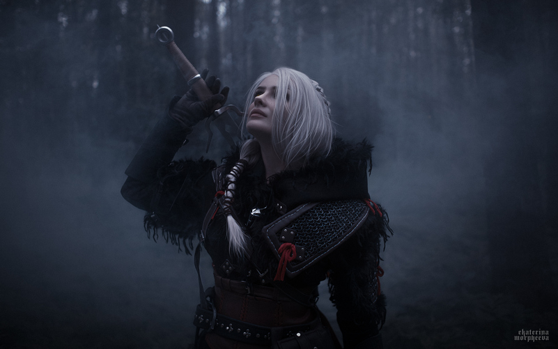 The Witcher 4 - Ciri (Cirilla Fiona Elen Riannon) Cosplay full length character portrait