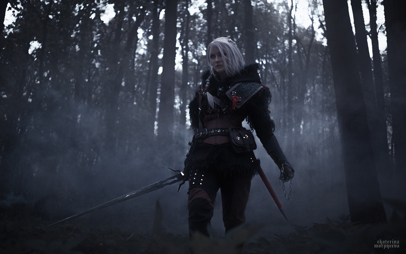 The Witcher 4 - Ciri (Cirilla Fiona Elen Riannon) Cosplay full body portrait photography
