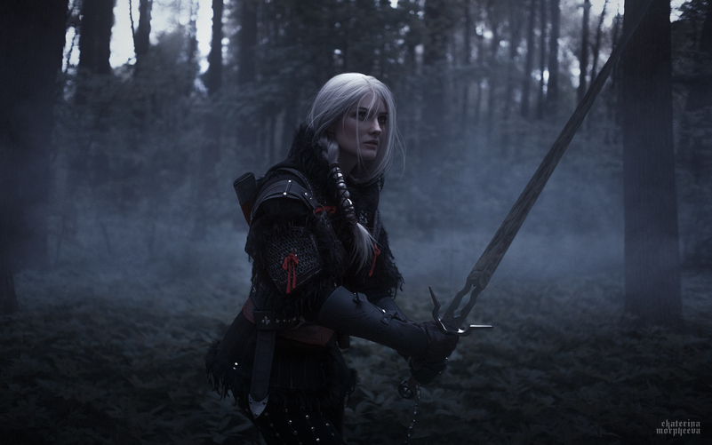 The Witcher 4 - Ciri (Cirilla Fiona Elen Riannon) Cosplay full length photo