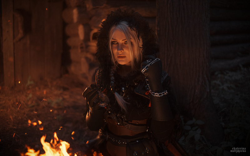 The Witcher 4 - Ciri (Cirilla Fiona Elen Riannon) Cosplay character costume portrait