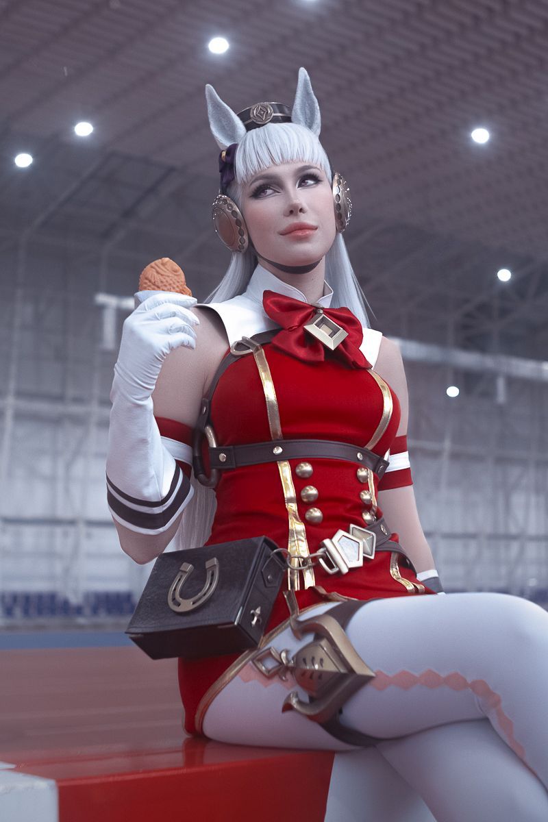 Umamusume - Pretty Derby - Tokai Teio Cosplay - portrait photo Umamusume - Pretty Derby - Tokai Teio Cosplay - portrait photo