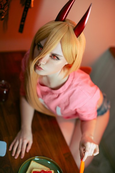 Chainsaw Man - Power (Blood Fiend) Cosplay
