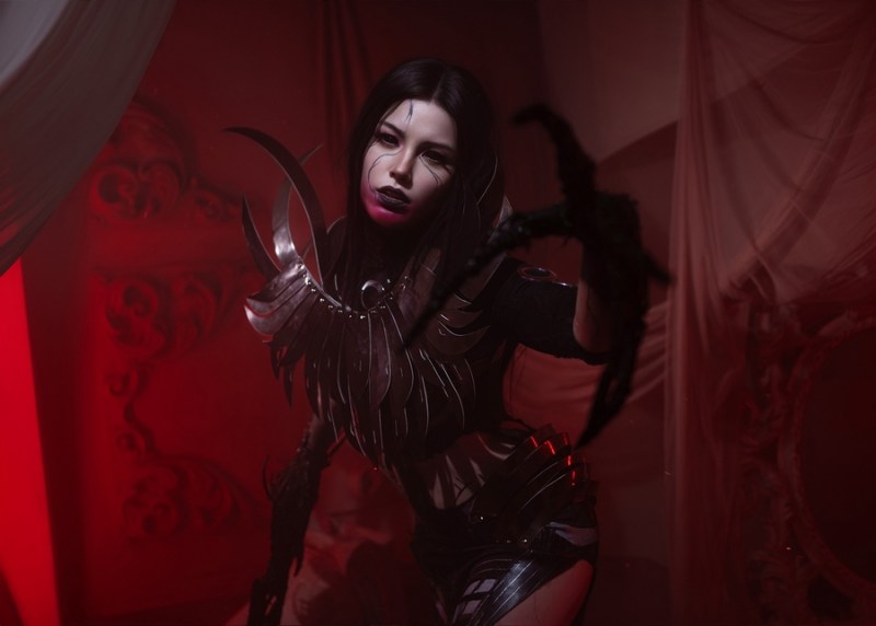 Dead by Daylight - Carmina Mora Cosplay full length photo