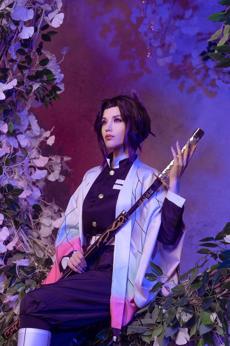 Demon Slayer - Shinobu Kocho Cosplay full length photo