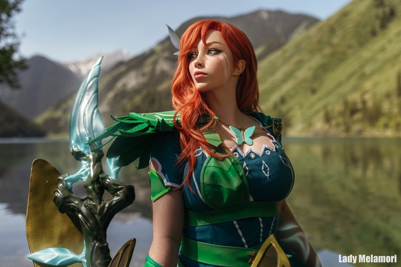 Dota 2 - Lyralei Cosplay anime character costume photo