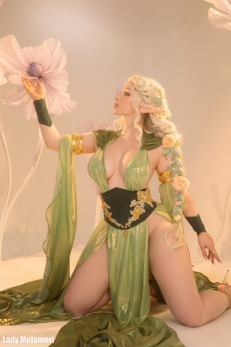 Elf Original Vision Cosplay character recreation portrait