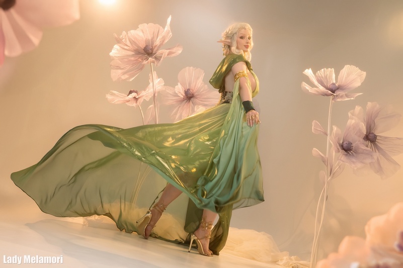 Elf Original Vision Cosplay full length character portrait