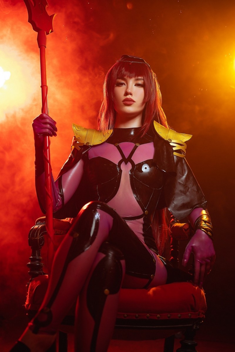 Fate Grand Order - Scathach Cosplay full body portrait
