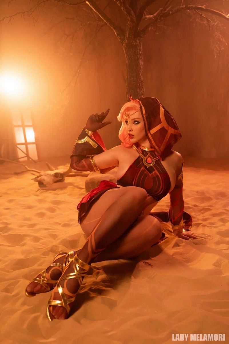 Genshin Impact Babel Tanit Matriarch Lingerie Cosplay 4 1