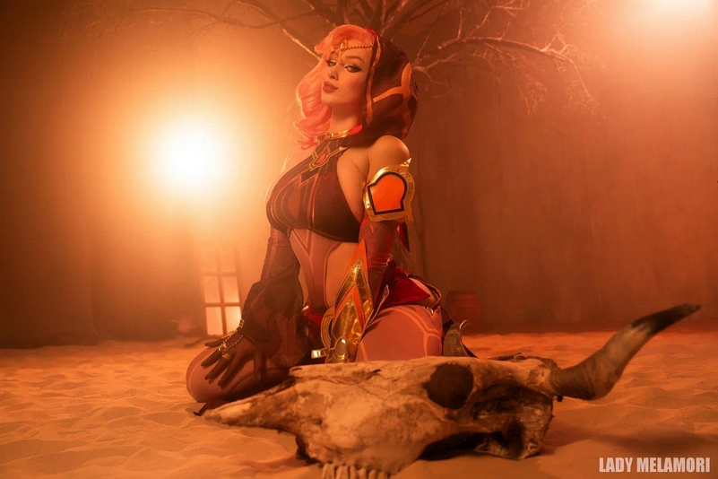 Genshin Impact Babel Tanit Matriarch Lingerie Cosplay 5