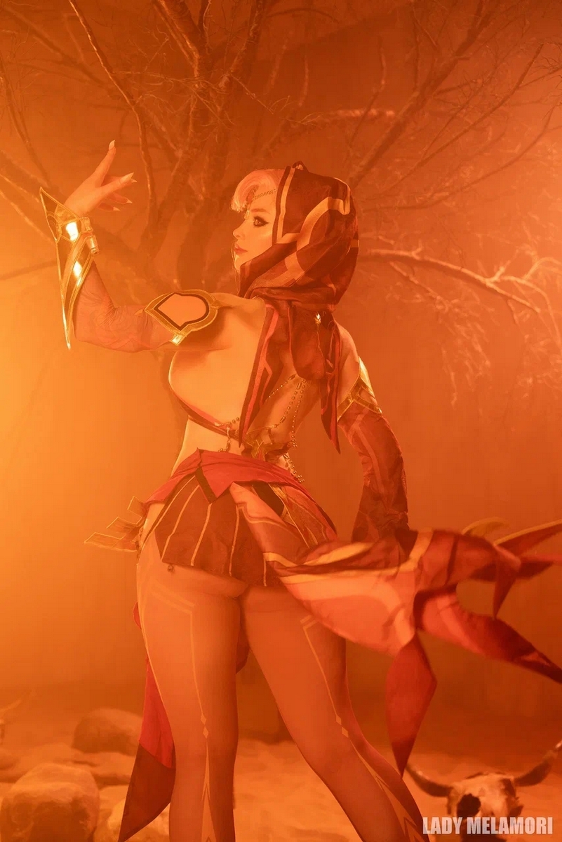 Genshin Impact Babel Tanit Matriarch Lingerie Cosplay 6