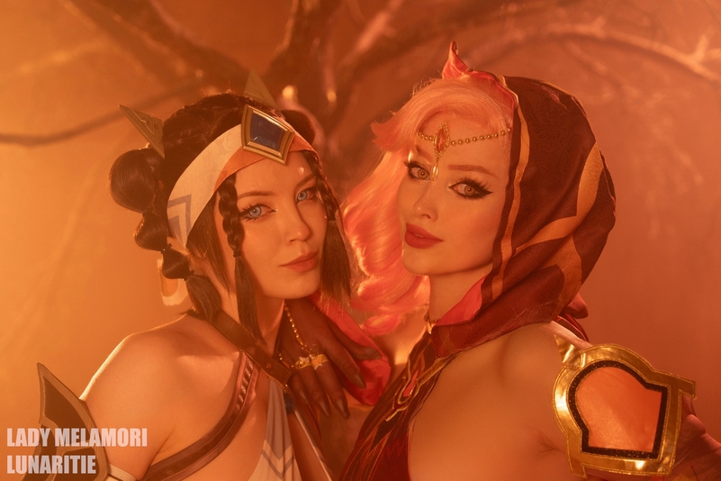 Genshin Impact - Babel & Tadhla Cosplay character costume portrait