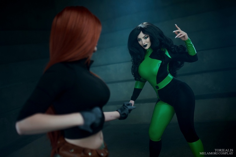 Kim Possible - Shego & Kimberly Ann Possible Cosplay character costume portrait