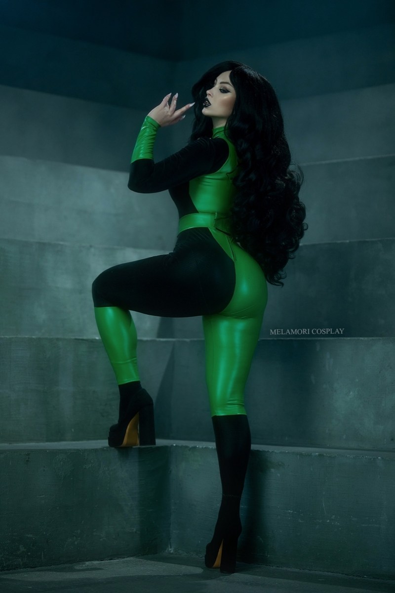 Kim Possible - Shego Cosplay character recreation portrait