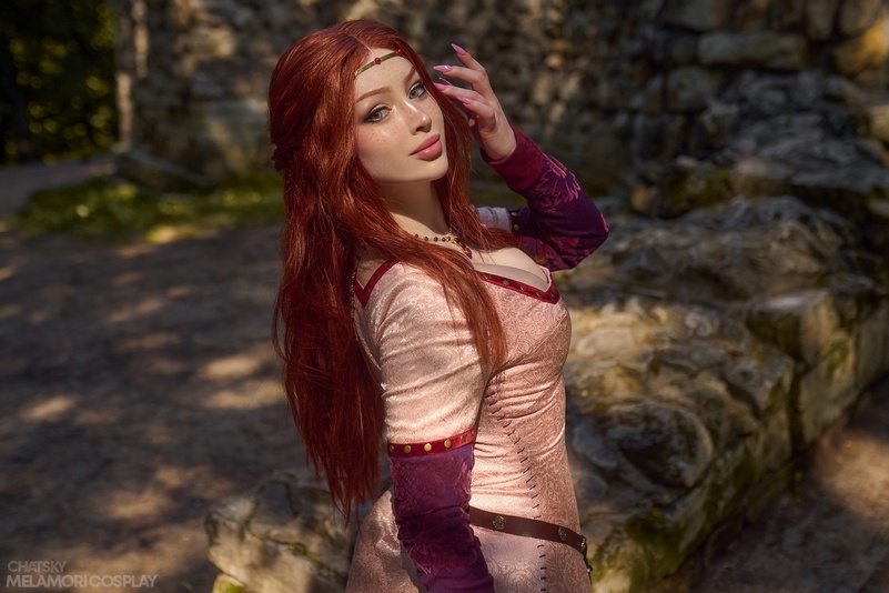 Kingdom Come - Deliverance 2 - Rosa Ruthard Cosplay - delicate portrait