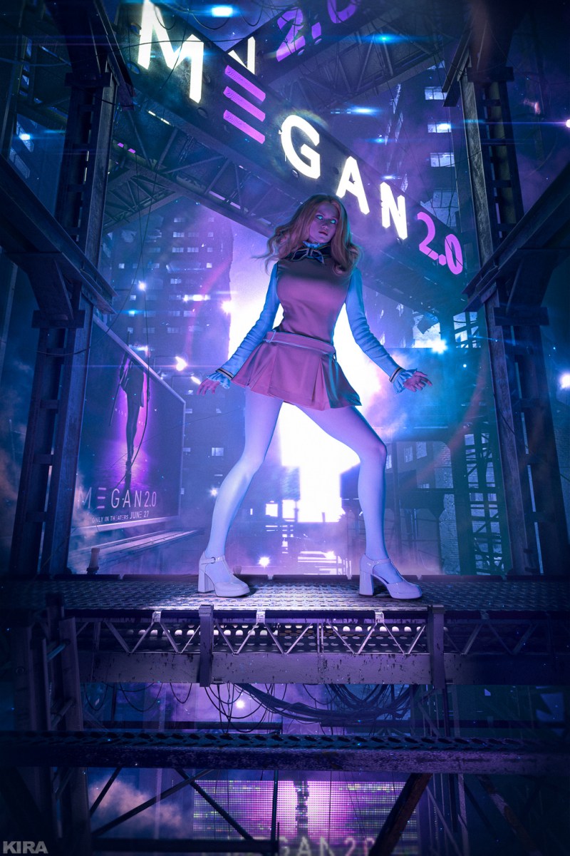 M3GAN - M3GAN (Model 3 Generative Android) Cosplay costume showcase portrait