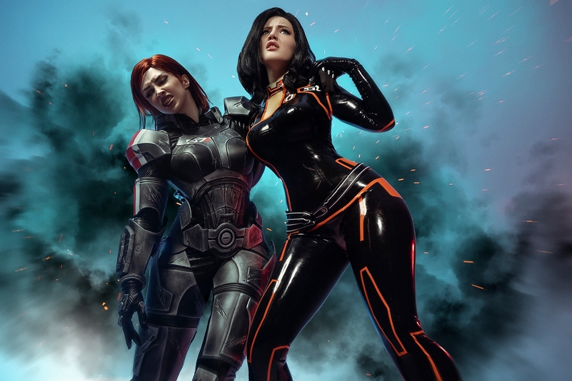 Mass Effect 3 Jane Catherine Shepard Miranda Lawson Cosplay 3