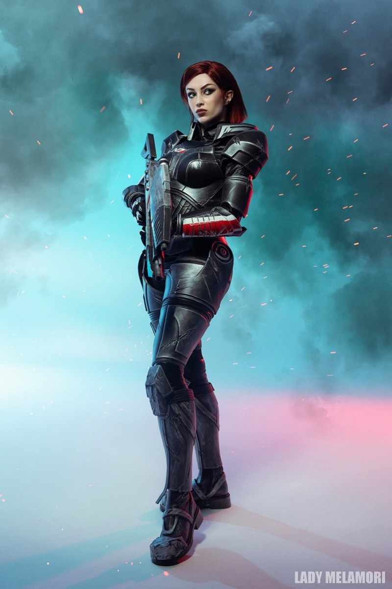Mass Effect - Jane Catherine Shepard Cosplay full body portrait