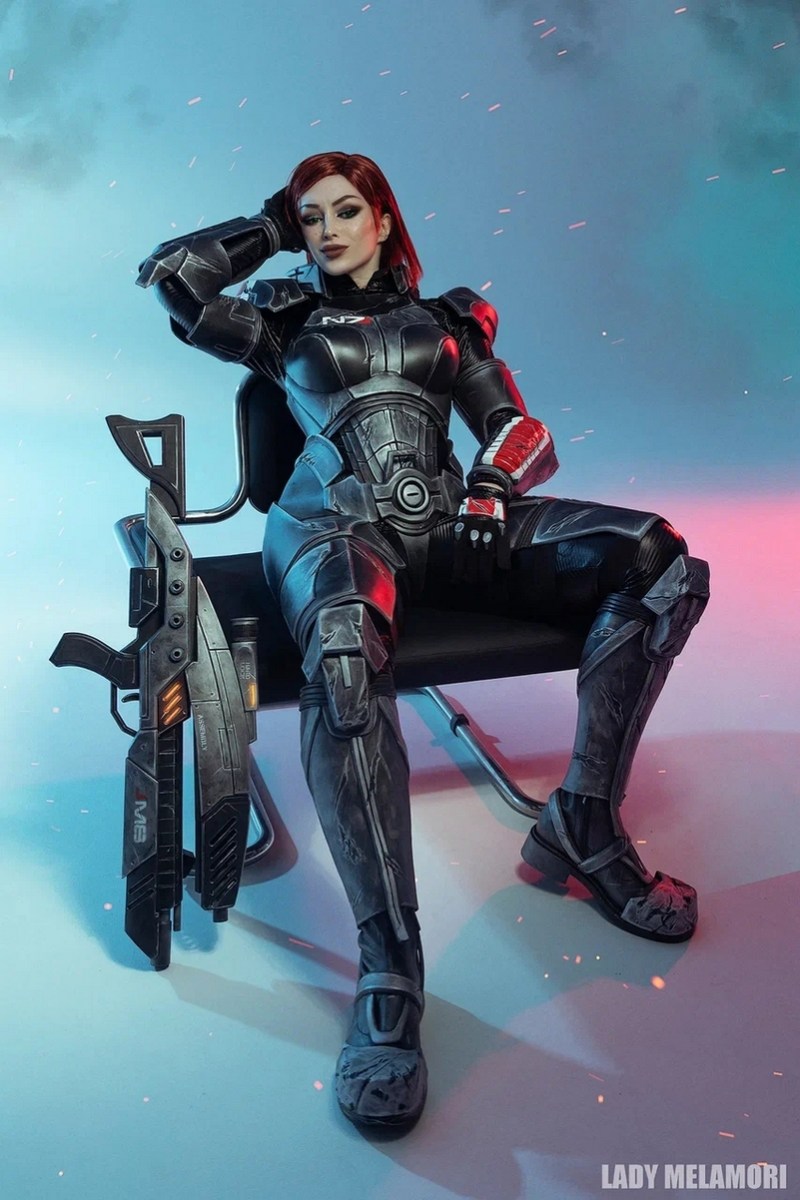 Mass Effect - Jane Catherine Shepard Cosplay full body portrait photography